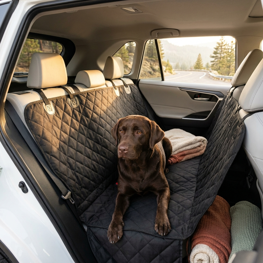 Nestora SafeRide™ Dog Car Seat Cover photo 1